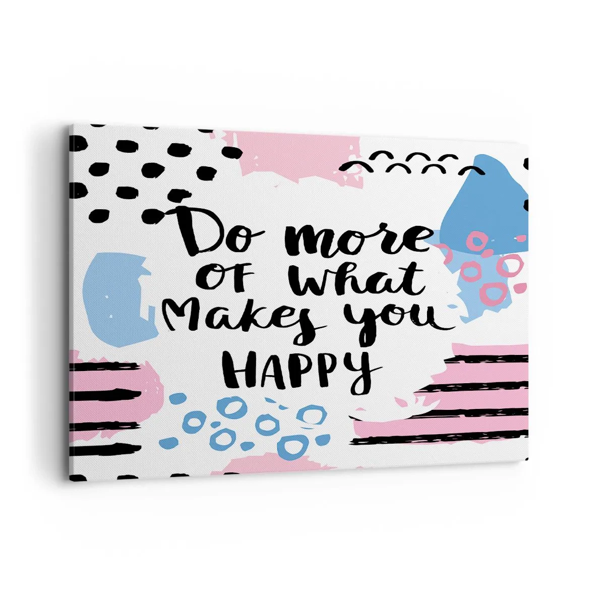 Obraz na plátne - Ako byť šťastný - 100x70 cm
