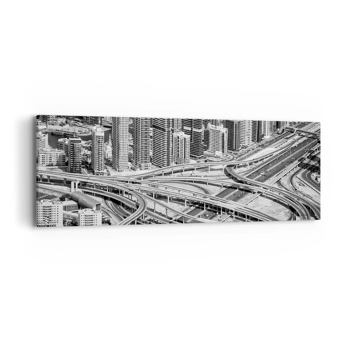 Obraz na plátne - Dubaj – neskutočné mesto - 90x30 cm