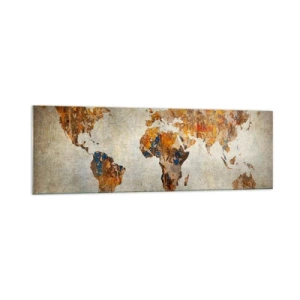 Obraz na skle - Skutočne veľký svet - 160x50 cm