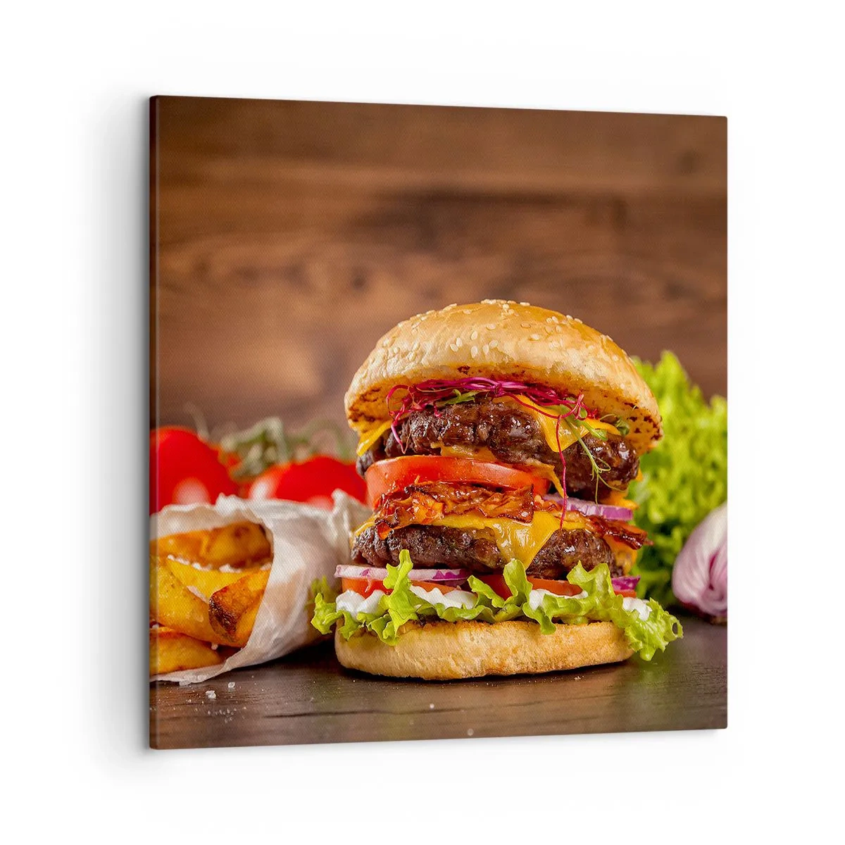 Obraz na plátne - Zakázané ovocie - 50x50 cm