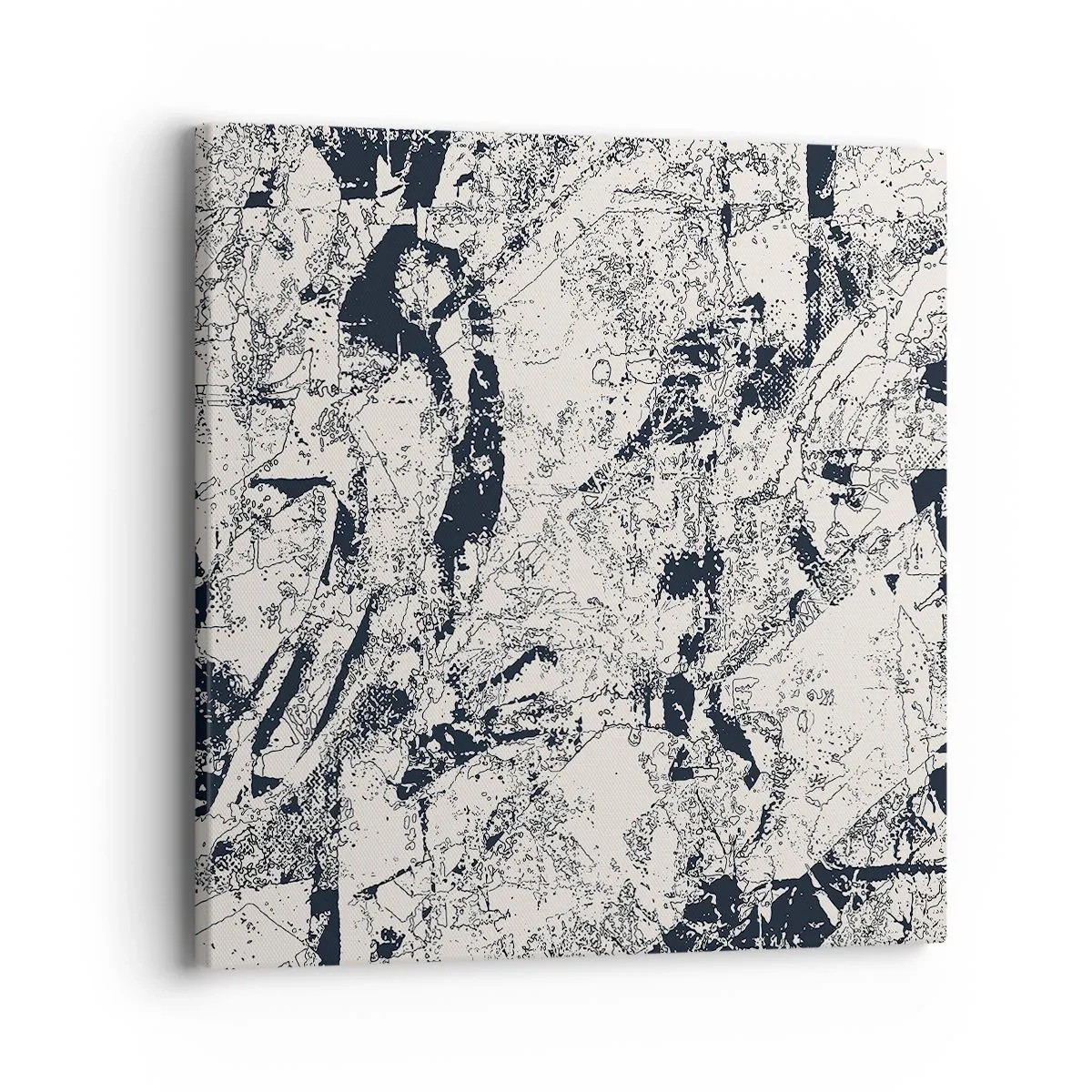 Obraz na plátne - Prelínanie protikladov - 40x40 cm