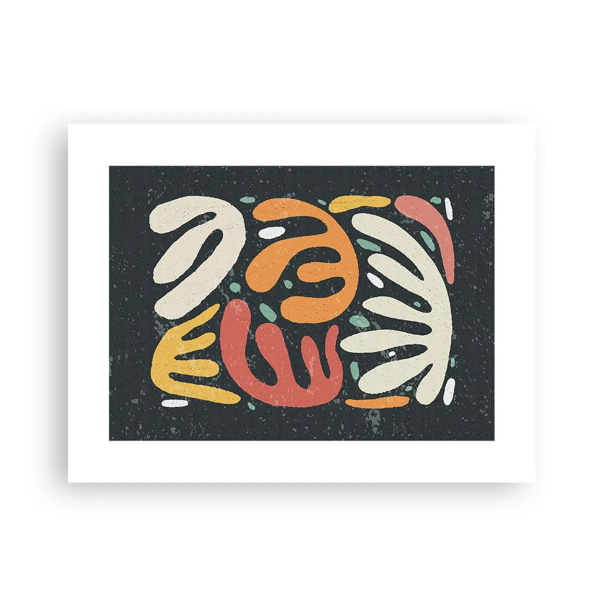 Plagát - Kompozícia – hneď ťa chytím - 40x30 cm