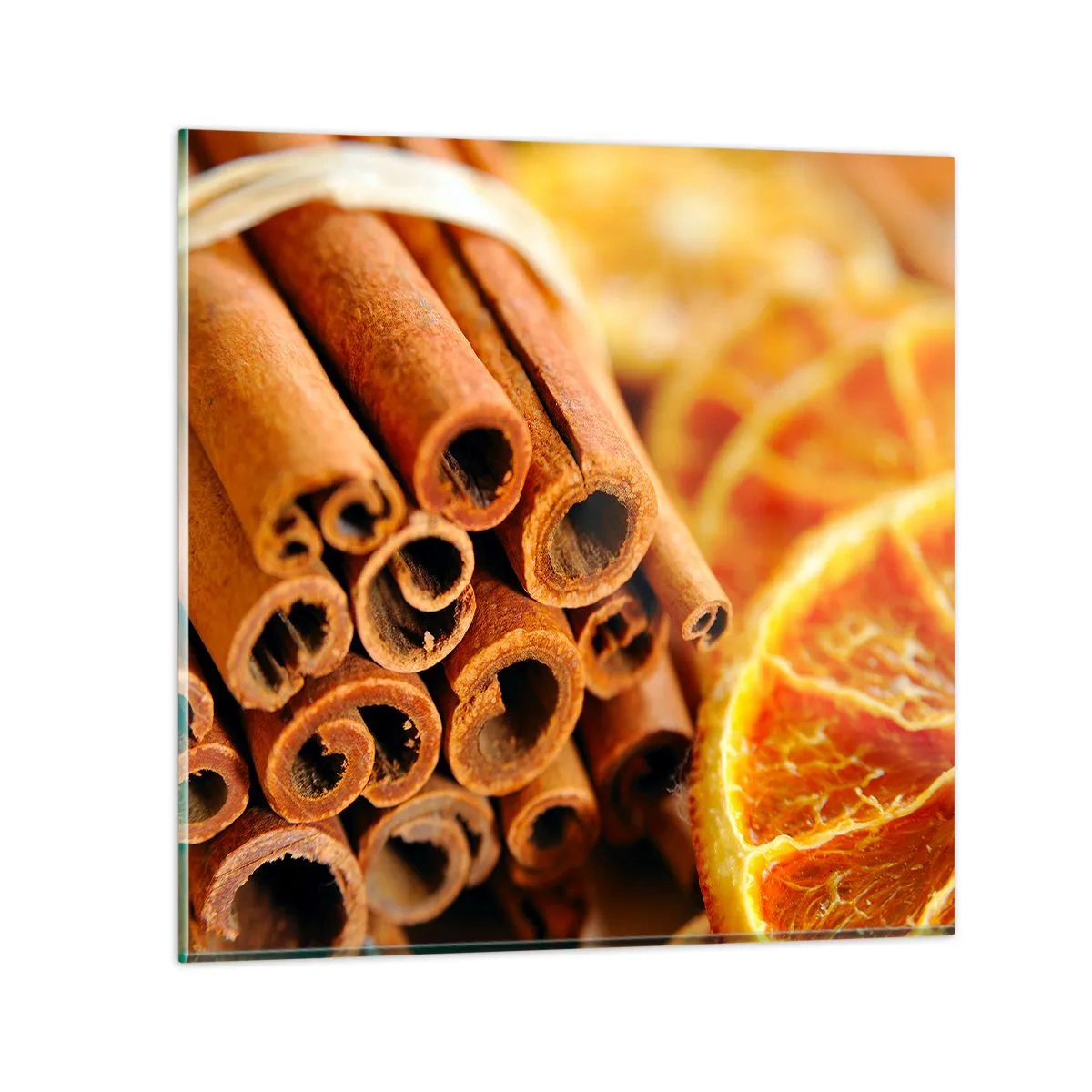 Obraz na skle - Cítite ich arómu? - 40x40 cm