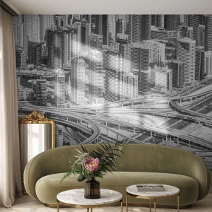 Fototapeta Premium Sand - Dubaj – neskutočné mesto - Mesto, Architektúra, Metropolis - 350x256 cm