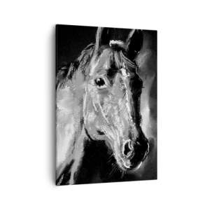 Obraz na plátne - Žiarenie vznešenej duše - 50x70 cm