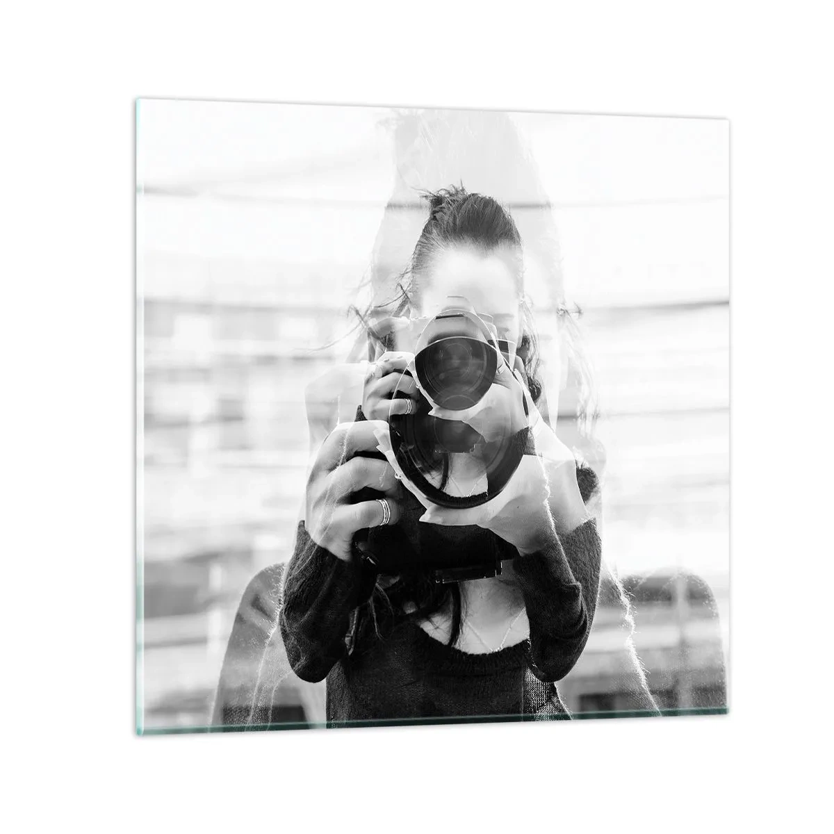 Obraz na skle - Tvorca a materiál - 60x60 cm