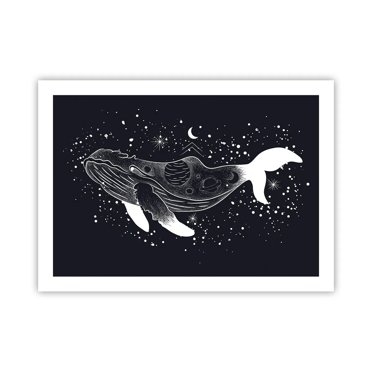 Plagát - V oceáne vesmíru - 70x50 cm