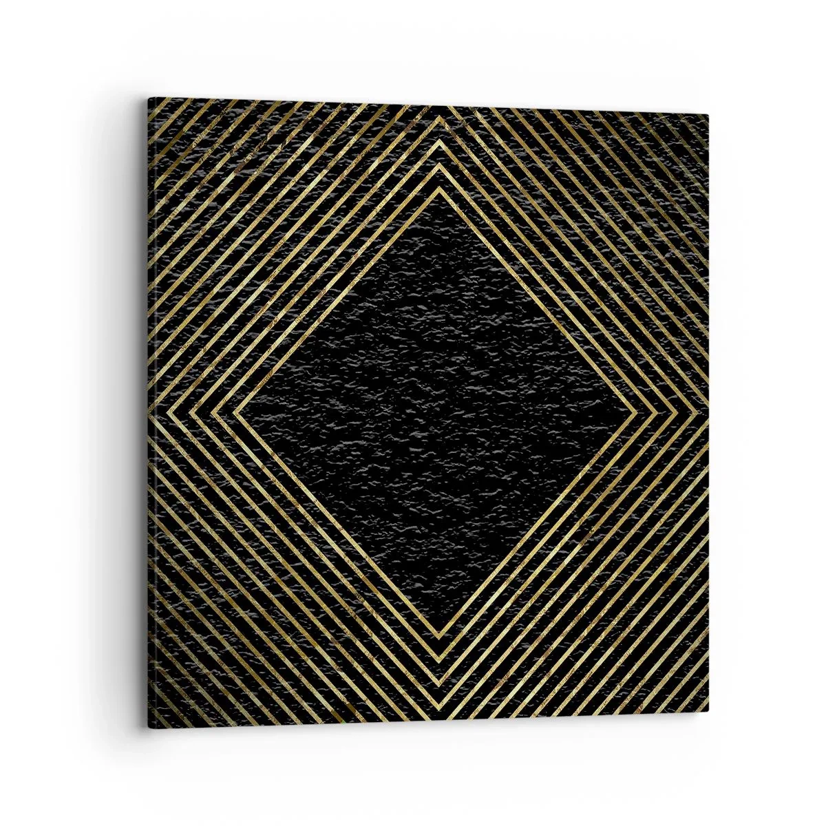 Obraz na plátne - Geometria v štýle glamour - 70x70 cm
