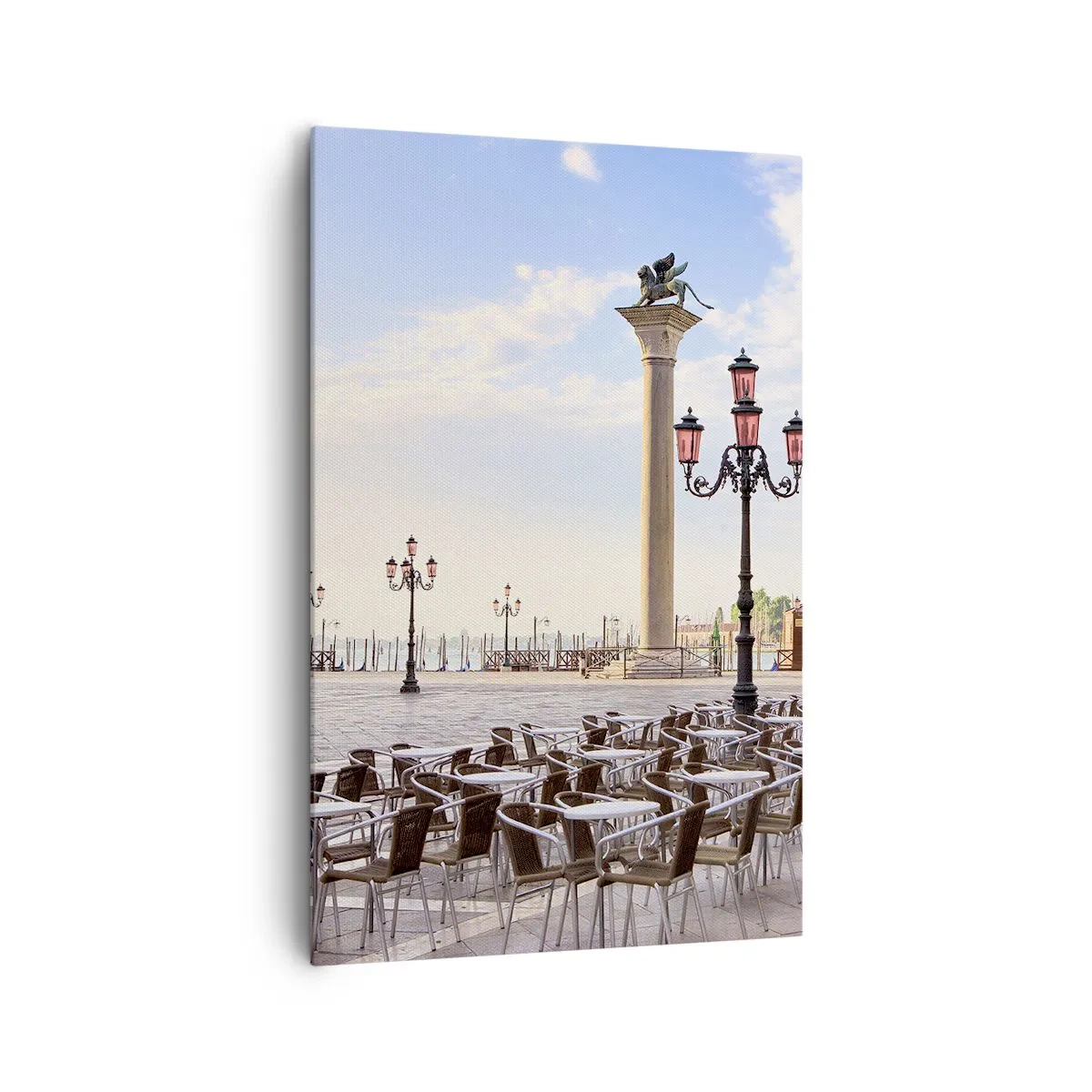 Obraz na plátne - Pozývame, všetko pripravené - 80x120 cm