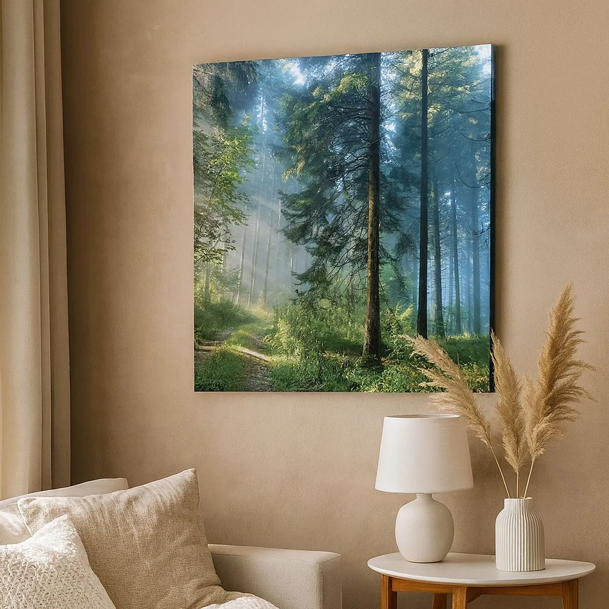 Obraz na plátne - Žiariaci za úsvitu - 30x30 cm