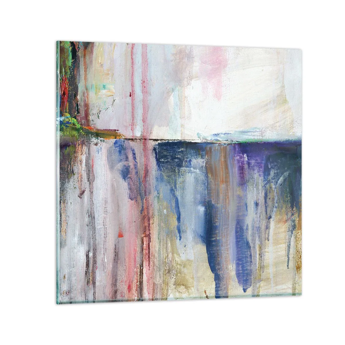 Obraz na skle - Farebné dojmy a asociácie - 30x30 cm