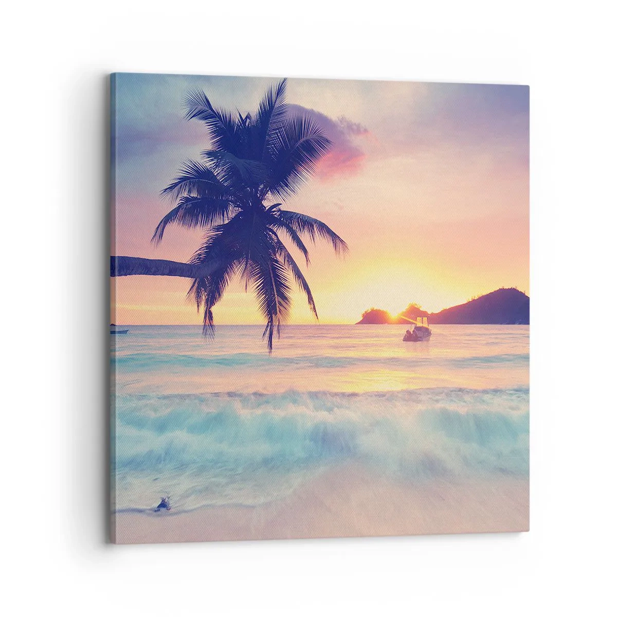 Obraz na plátne - Večer v zátoke - 70x70 cm