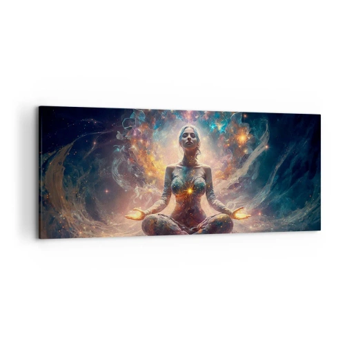 Obraz na plátne - Prúdenie dobrej energie - 120x50 cm