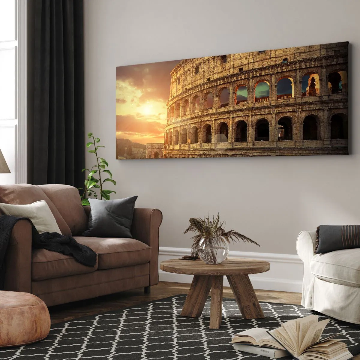 Obraz na plátne - Kolosálny dojem - 100x40 cm