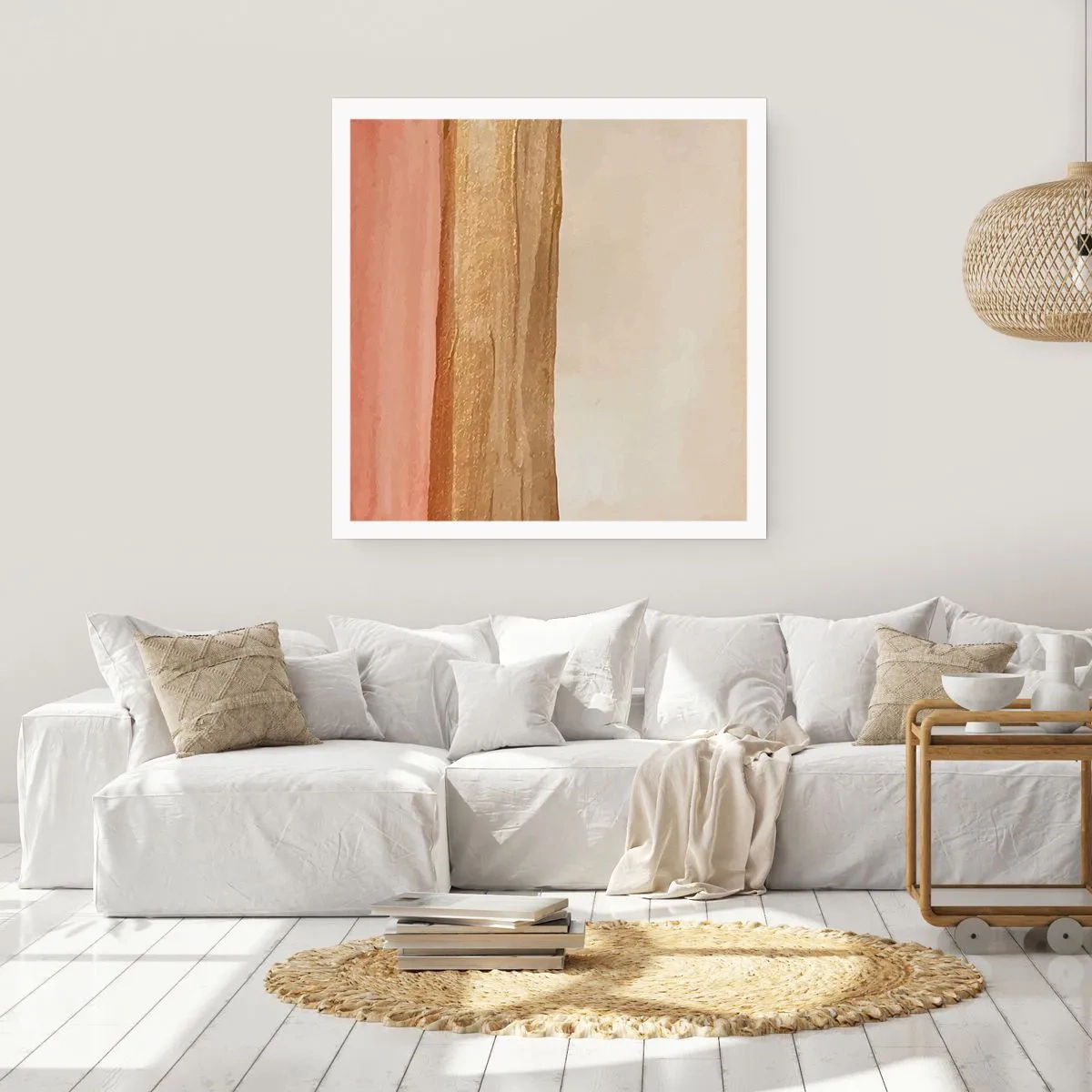 Plagát - Vertikálna kompozícia - 40x40 cm