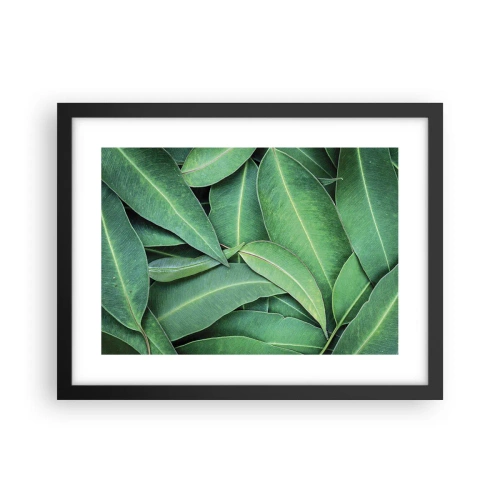 Plagát v čiernom ráme - Šťavnaté a svieže - 40x30 cm