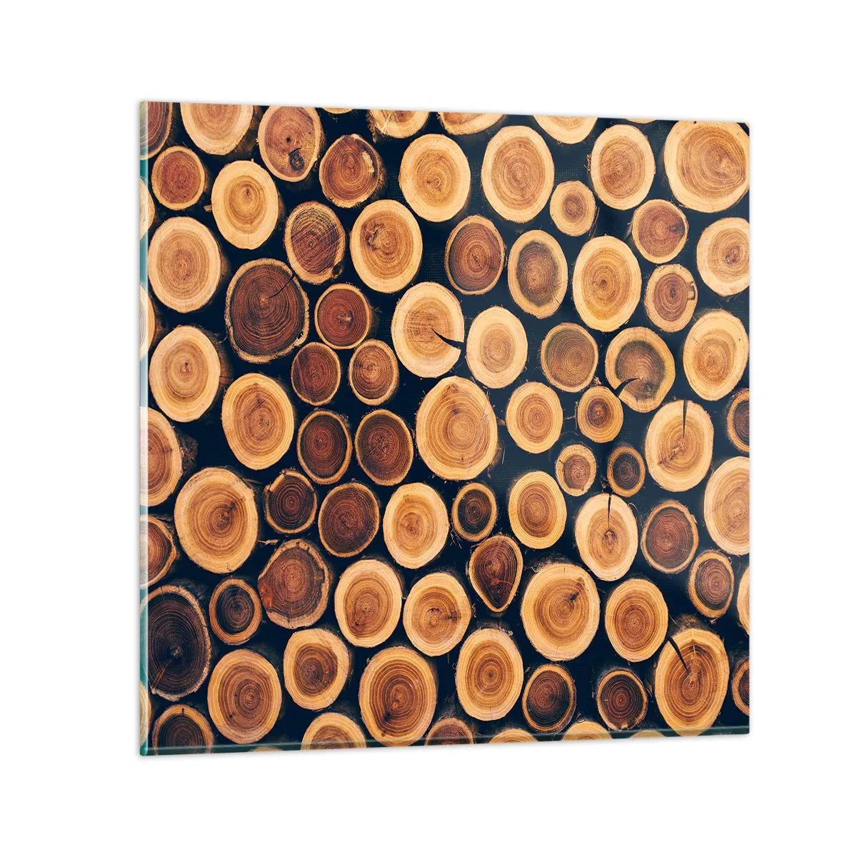 Obraz na skle - Na koľko vyzerám? - 50x50 cm