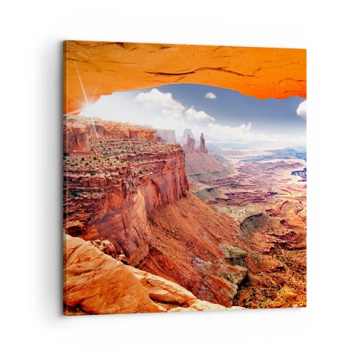 Obraz na plátne - Vytesané samotnou prírodou - 60x60 cm