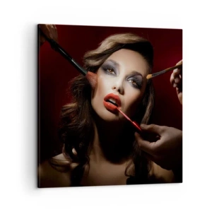 Obraz na plátne - Krásna zasnená - 50x50 cm