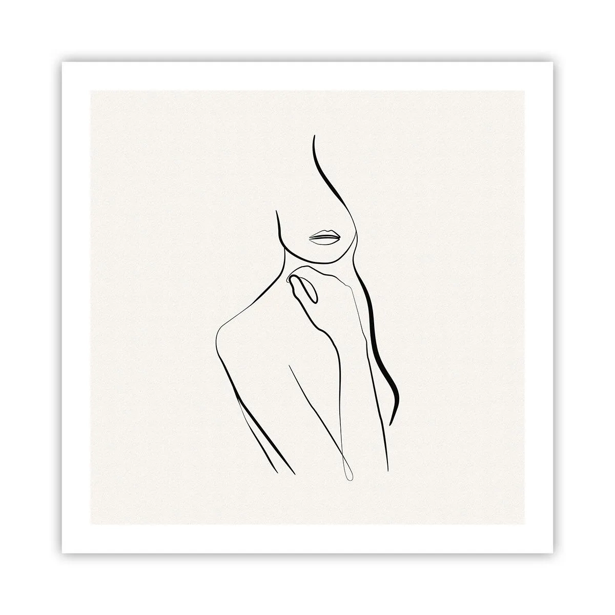 Plagát - Vlna melanchólie - 60x60 cm