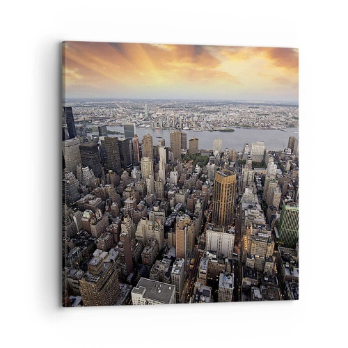 Obraz na plátne - Búšiace srdce našej doby - 70x70 cm