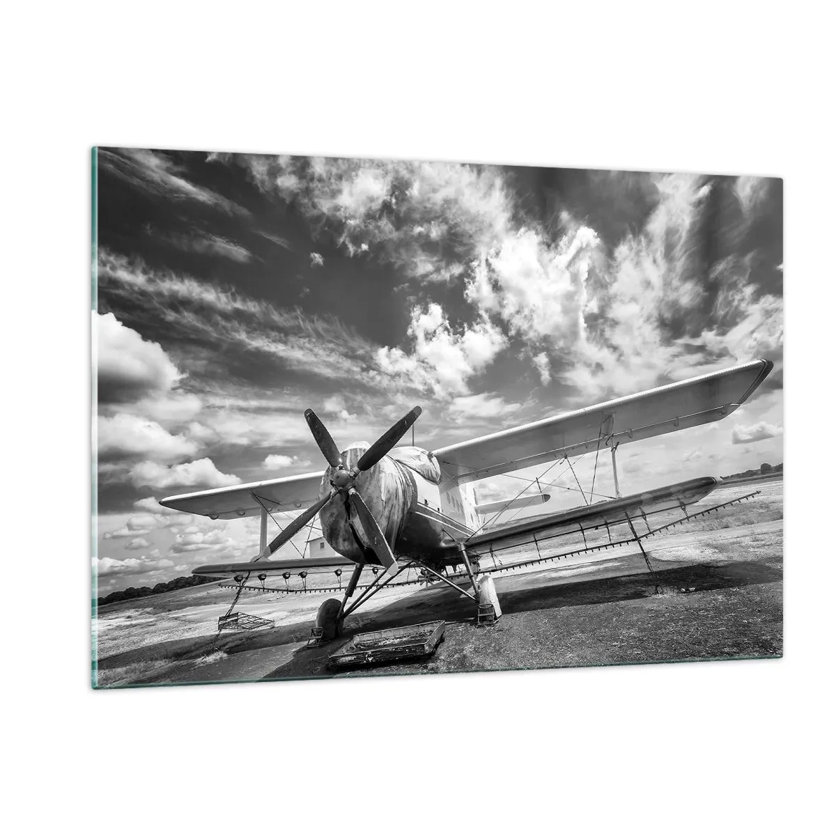 Obraz na skle - Nemôžem sa toho dočkať! - 120x80 cm