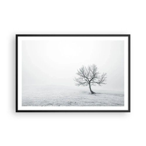 Plagát v čiernom ráme - Proti ničote - 91x61 cm