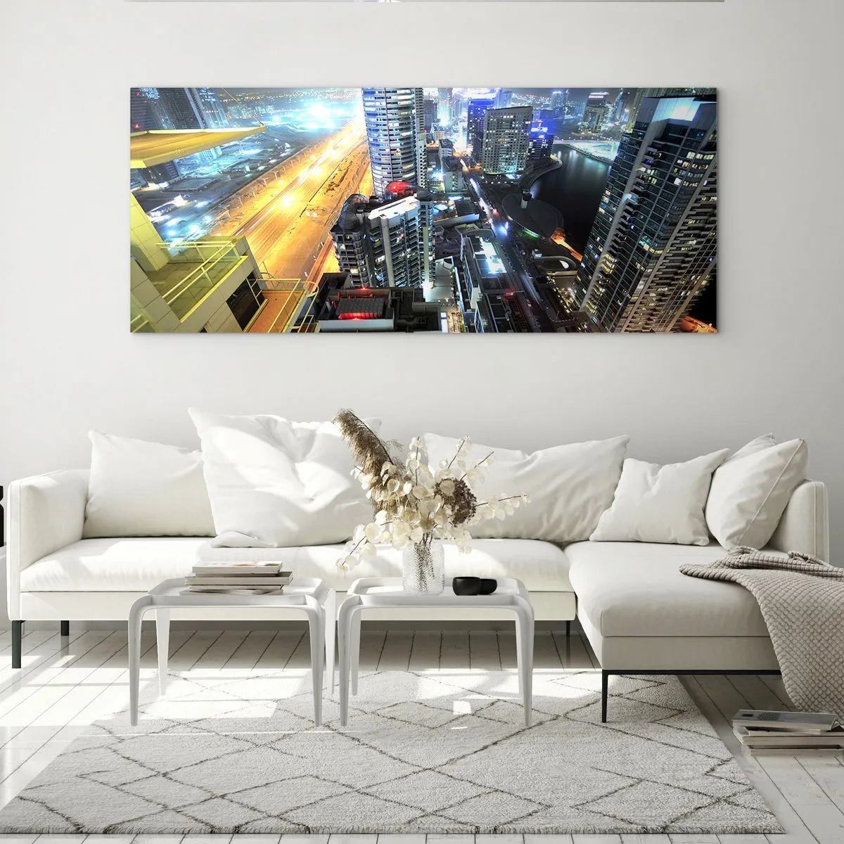 Obraz na skle - Zázrak na púšti - 100x40 cm