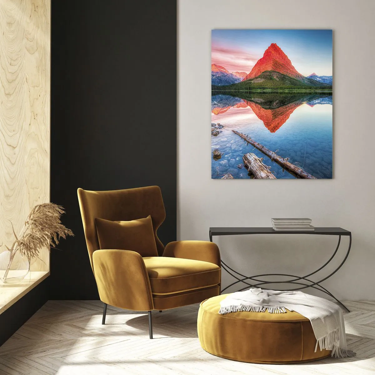 Obraz na skle - Teplo a chlad - 70x100 cm