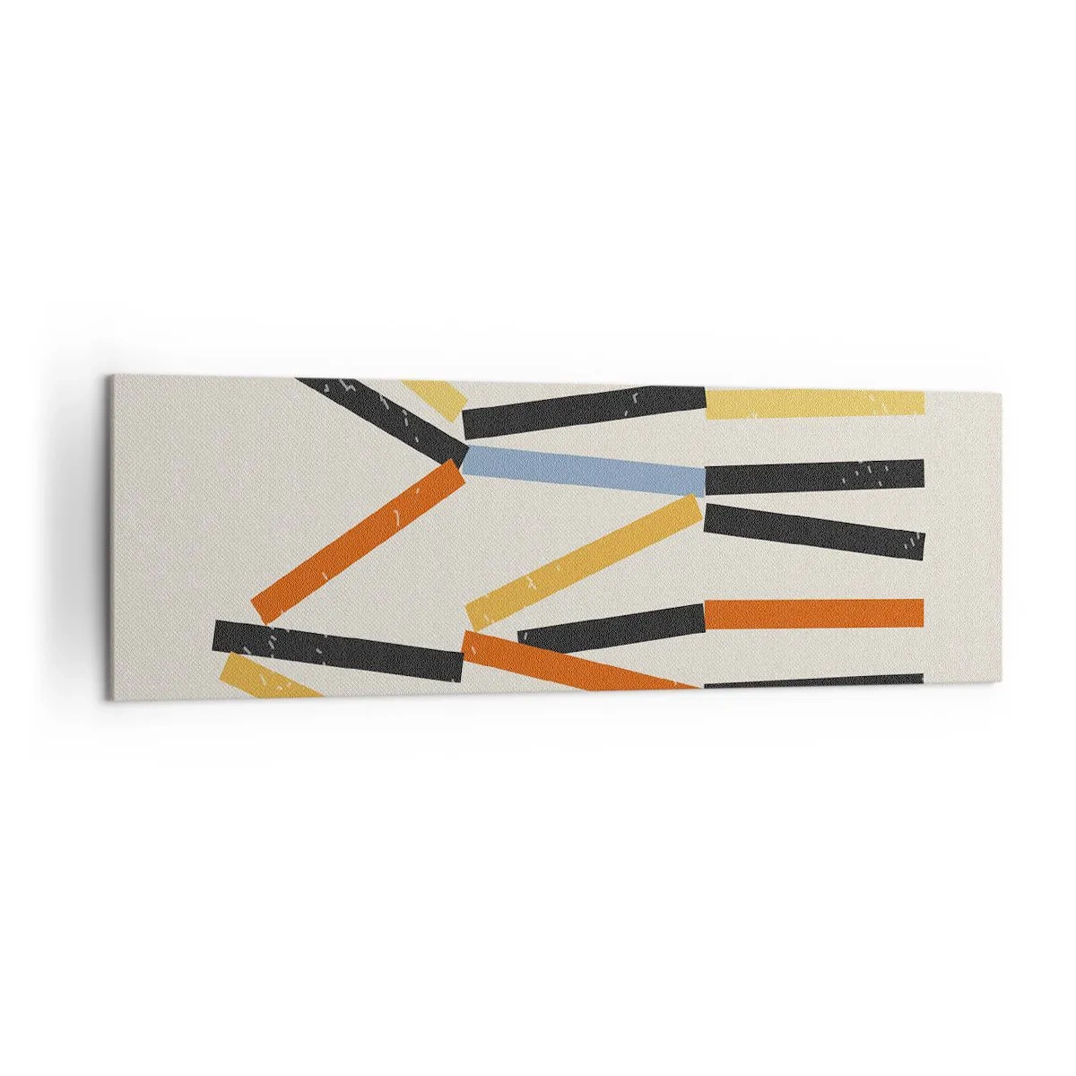 Obraz na plátne - Kompozícia na úrovni - 160x50 cm
