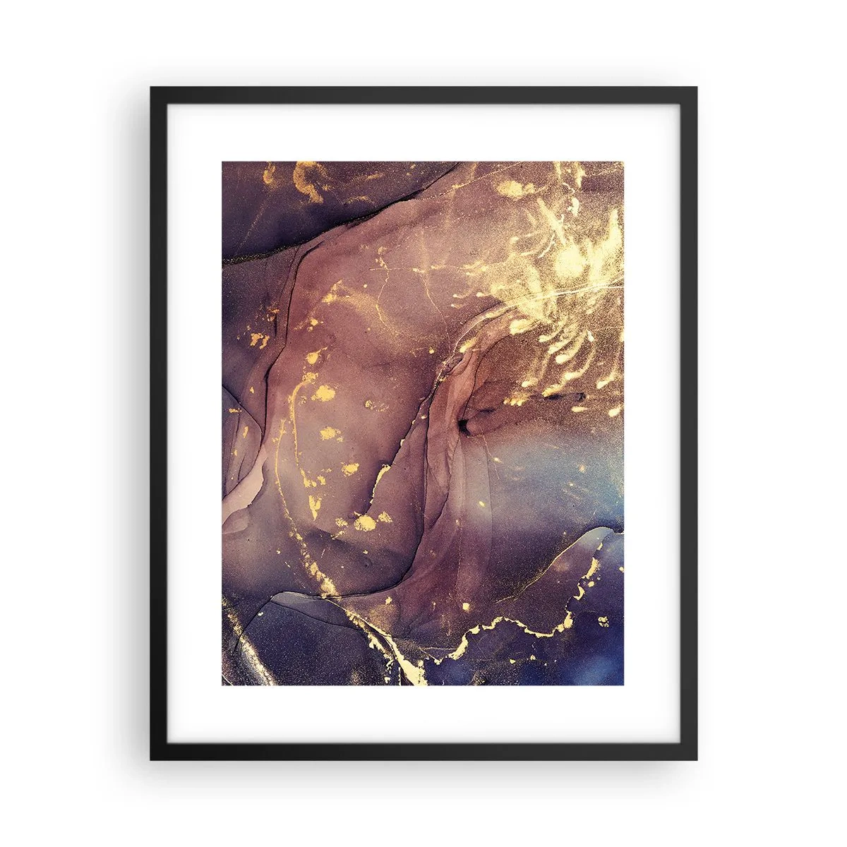 Plagát v čiernom ráme - Hmota a duch - 40x50 cm