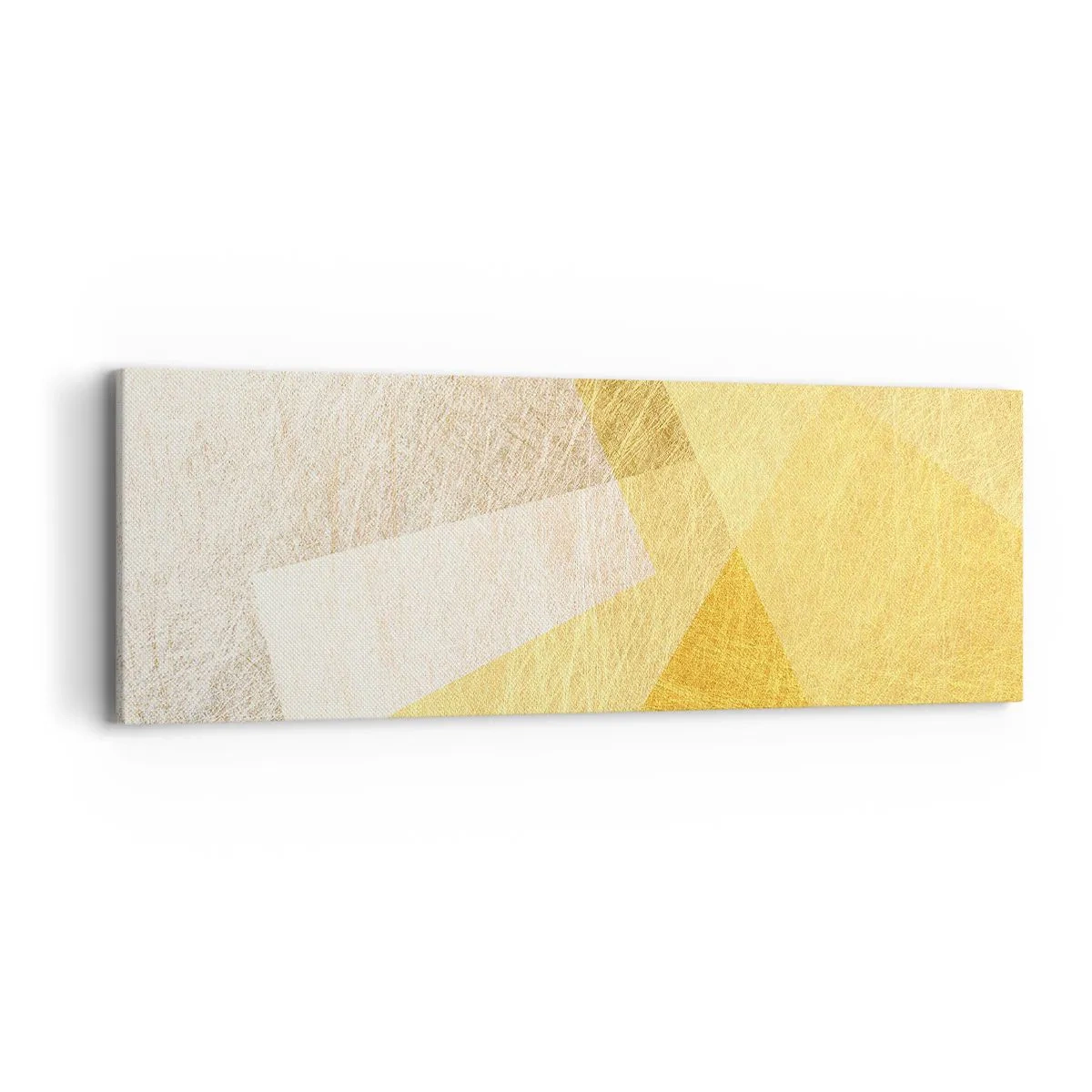 Obraz na plátne - Počasie geometrie - 90x30 cm