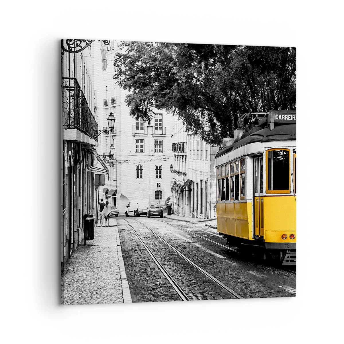 Obraz na plátne - Fado v pozadí - 60x60 cm
