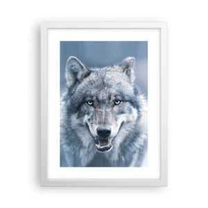 Plagát v bielom ráme - Prijmete túto výzvu? - 30x40 cm