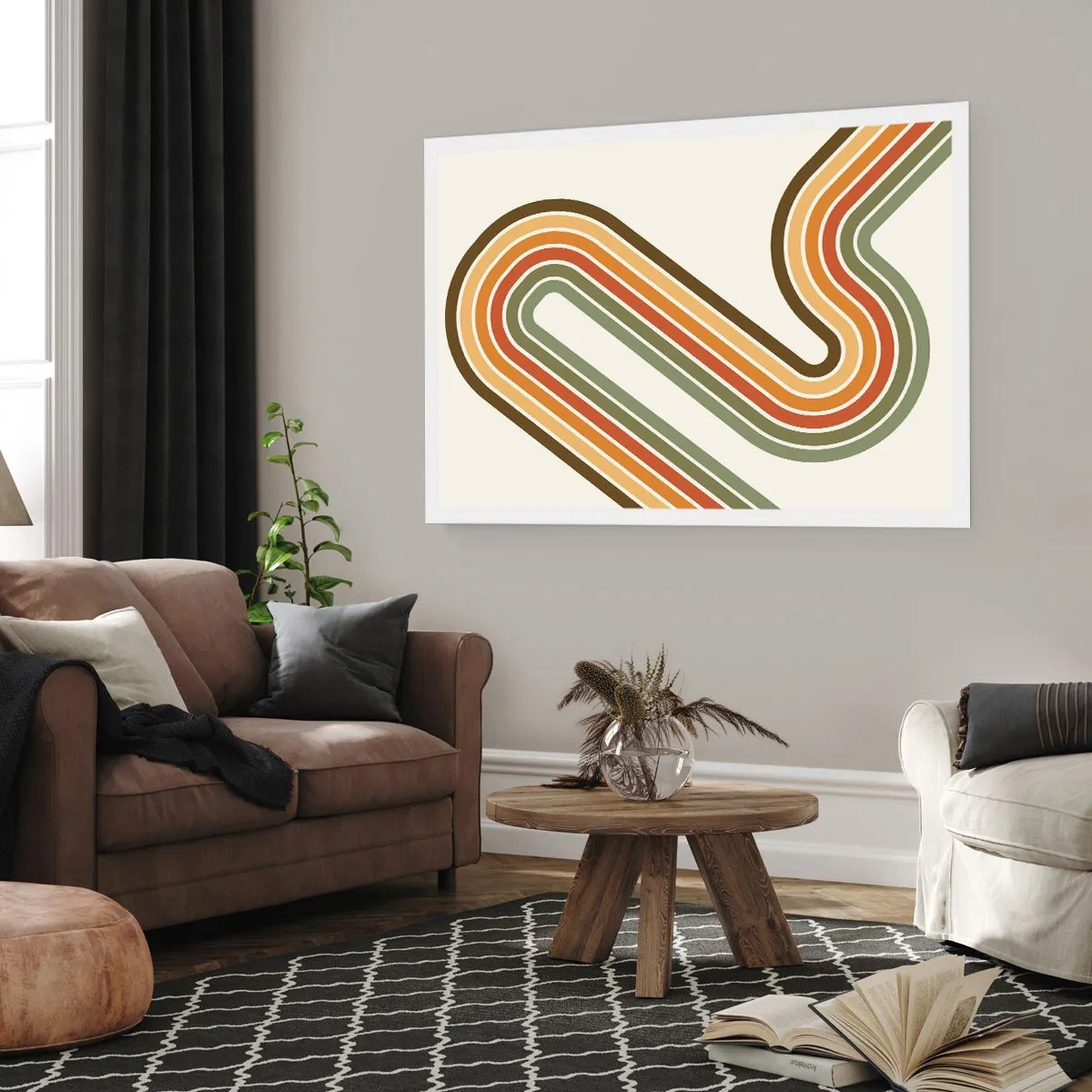 Plagát - Kľučkovanie do cieľa - 70x50 cm