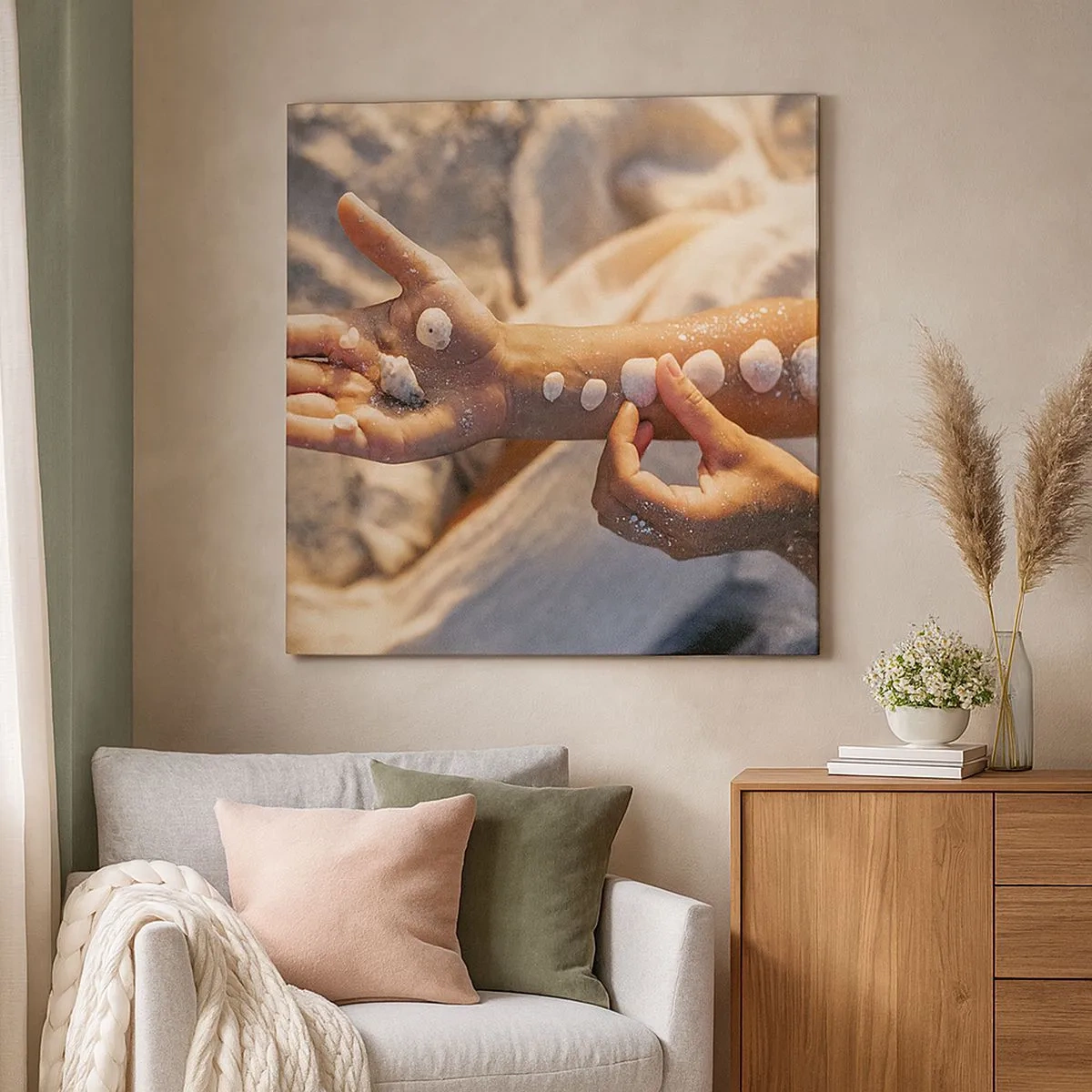 Obraz na plátne - Krása na dosah - 30x30 cm