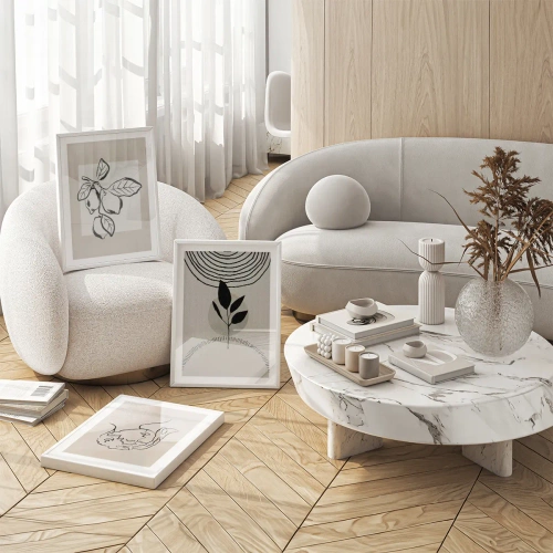 White castle - Inšpirácia do obývačky