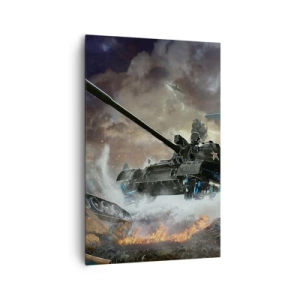 Obraz na plátne - Bitka je hrozná a krásna - 80x120 cm