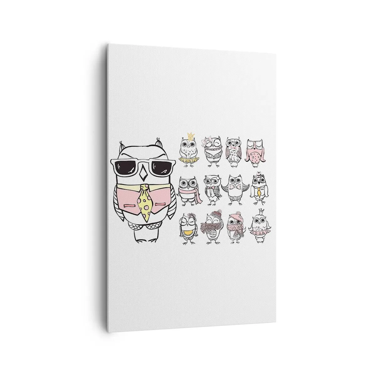 Obraz na plátne - Toľko rolí na hranie - 80x120 cm