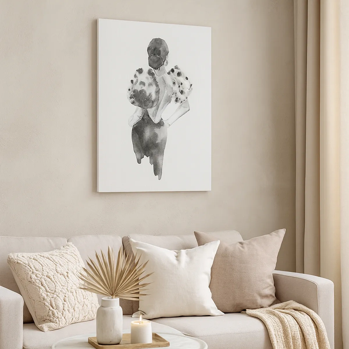 Obraz na plátne - Prešla hneď vedľa - 50x70 cm