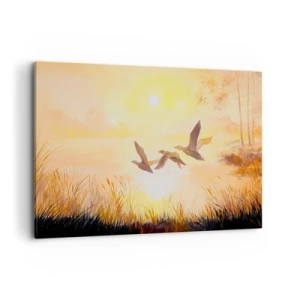 Obraz na plátne - Začiatok ďalekej cesty - 120x80 cm