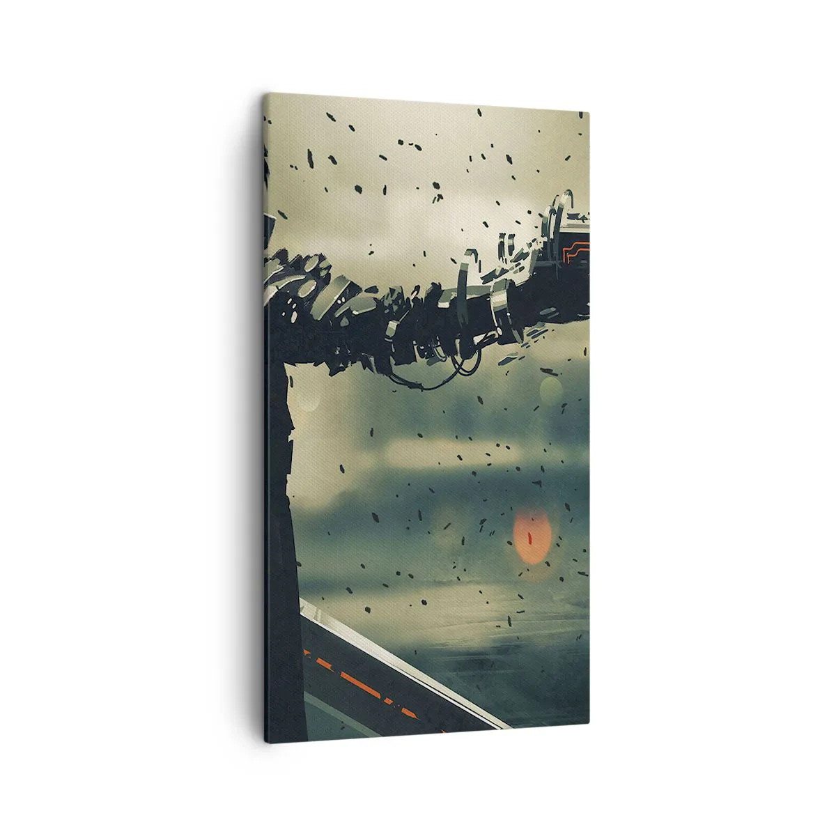 Obraz na plátne - Vražedná zbraň - tvoj vlastný terminátor - 45x80 cm