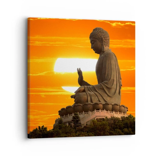 Obraz na plátne - Bez strachu zo sveta - 30x30 cm