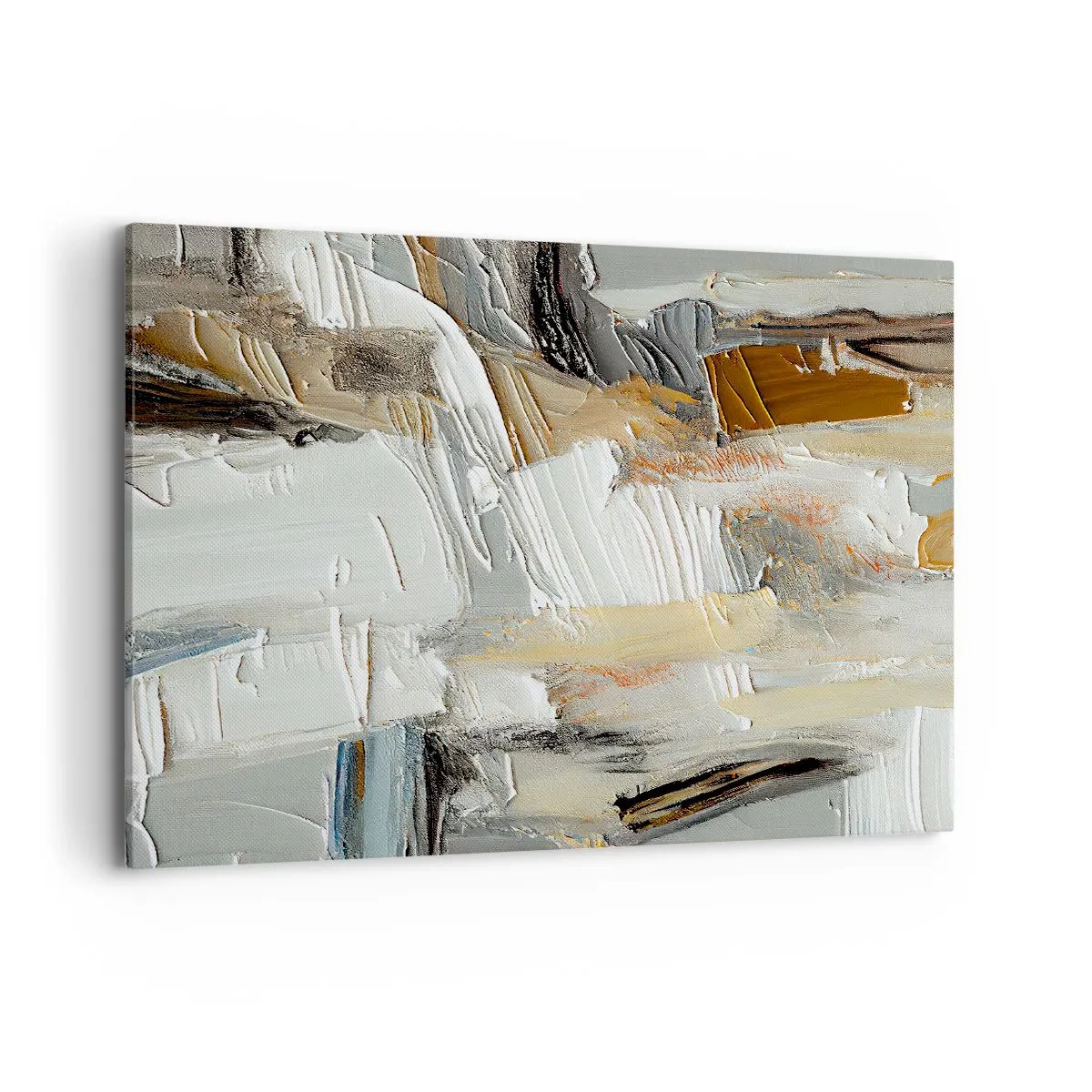Obraz na plátne - Farebné nahromadenie - 100x70 cm