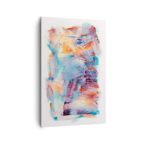 Obraz na plátne - Farebný neporiadok - 80x120 cm