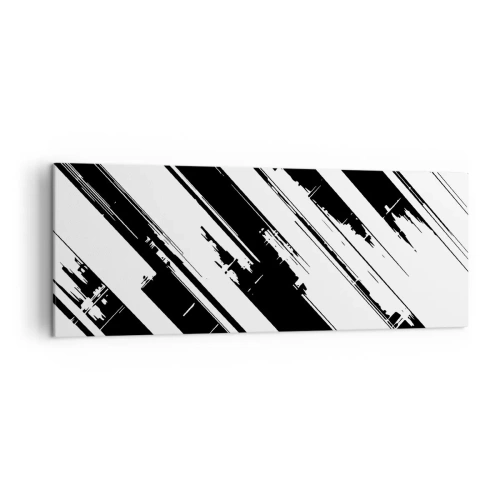 Obraz na plátne - Intenzívna a dynamická kompozícia - 140x50 cm