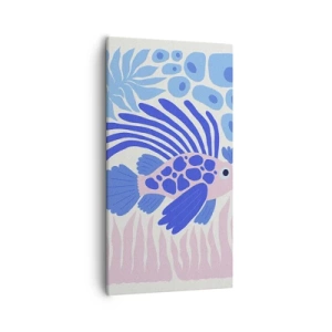 Obraz na plátne - Vo svojom živle - 55x100 cm