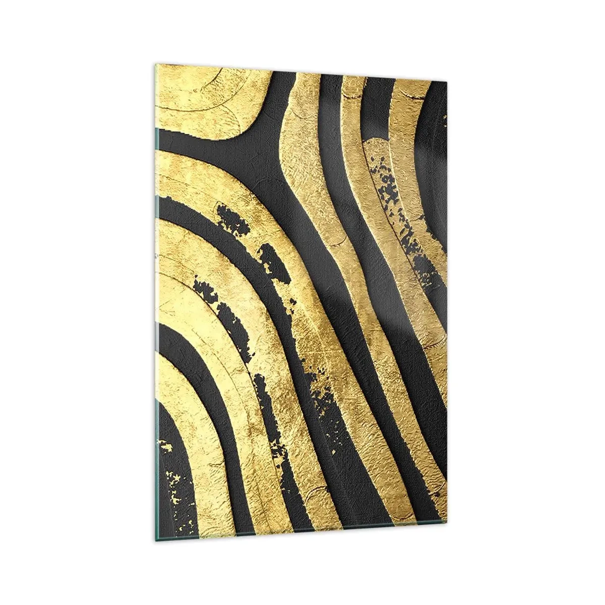 Obraz na skle - Všetko plynie - 80x120 cm