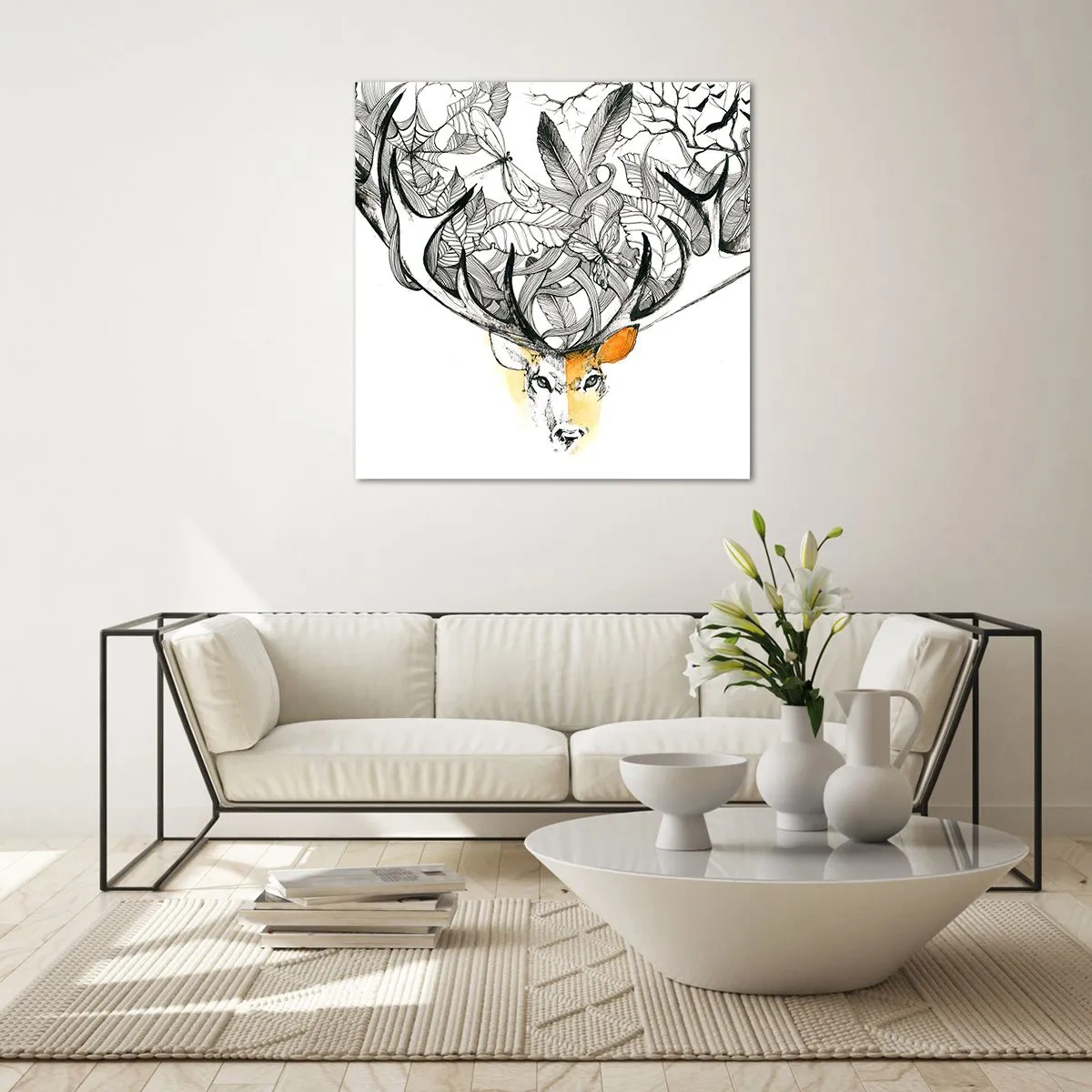 Obraz na skle - Rohy hojnosti - 40x40 cm