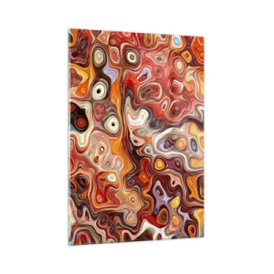 Obraz na skle - Keby sa orechy rozpúšťali v mede - 50x70 cm